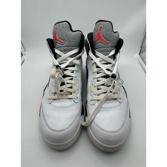 Nike Air‎ Jordan 5 Poison Green size 13 136027-115 OG V Retro Fire Red main image 5